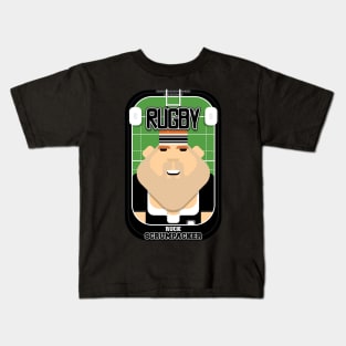 Rugby Black - Ruck Scrumpacker - Josh version Kids T-Shirt